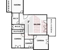 145sqm apartment for sale in viale Regione Siciliana