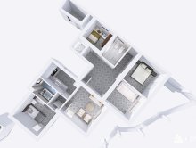 Detached house with sea view large terrace with garden 🛁 3 🛌 3