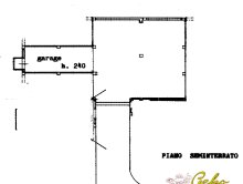 Private entrance with garden and garage