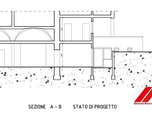 To. PIAZZA MANFREDI, TOWNHOUSE IN ITS ADVANCED RAW STATE