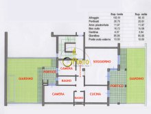 SANREMO 3-4 rooms with garden 1 km from the sea