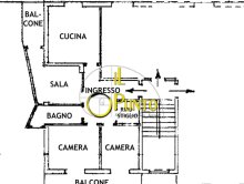 SANREMO apartment with balconies and a glimpse of the sea