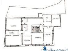 Multi-room apartment with terrace and land for sale in Pornassio IM