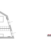 Newly built terraced house