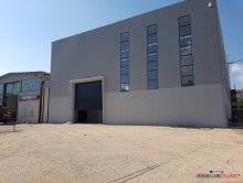 building area for the construction of a shed