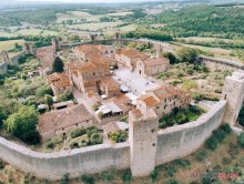 building area for the construction of a shed