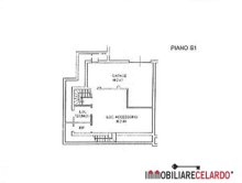 terraced house free on 3 sides