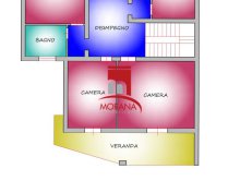 Detached house with sea view in the S. Andrea Valderice area