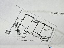 Apartment with perimeter terrace adjacent to the center.