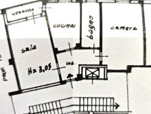 Bright apartment, a stone's throw from Piazza Tacito