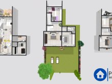 Terraced house with garden and garage, Borgo Rivo area