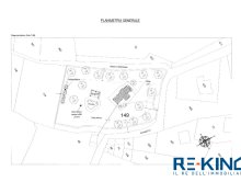 Villa with swimming pool under construction with sea view