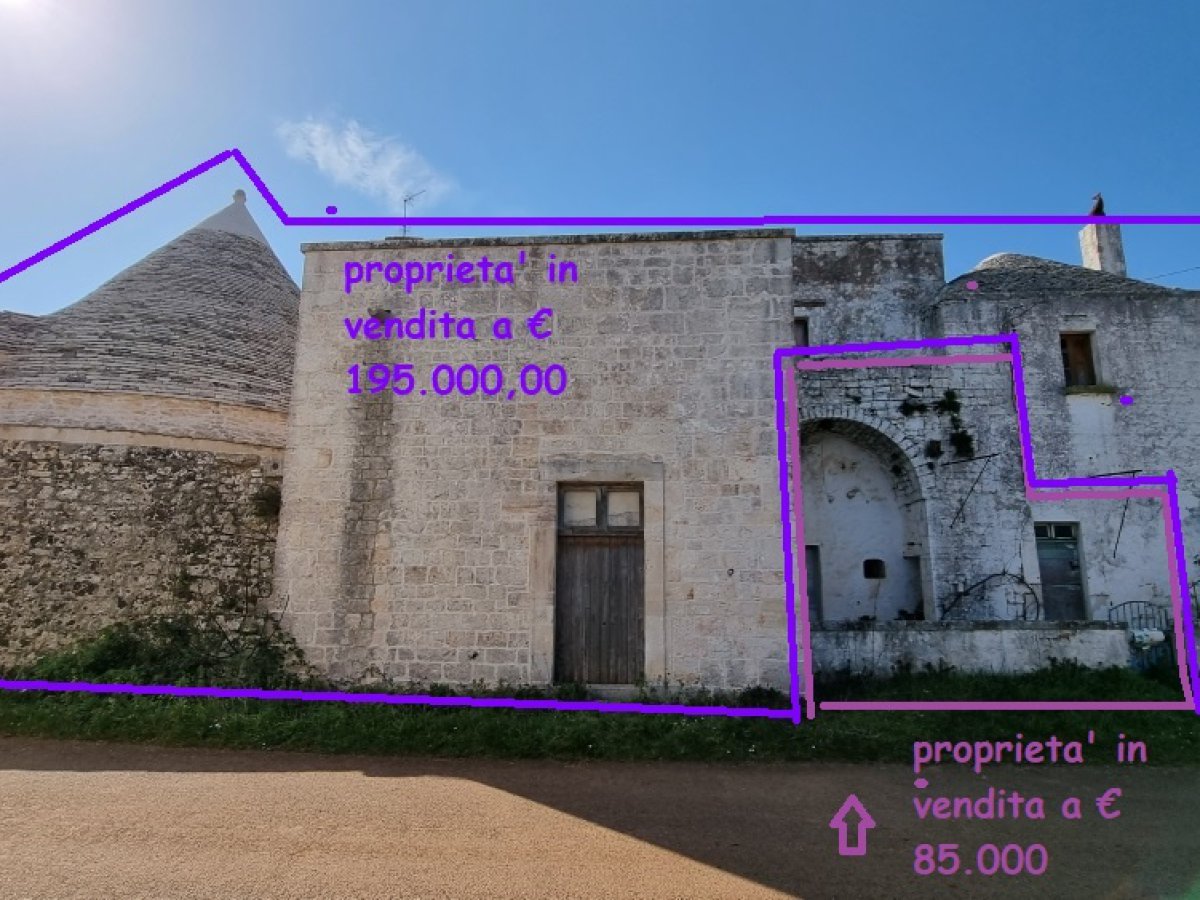 Cottage/Hamlet for Sale Martina Franca Taranto, Sale Cottage/Hamlet Martina Franca