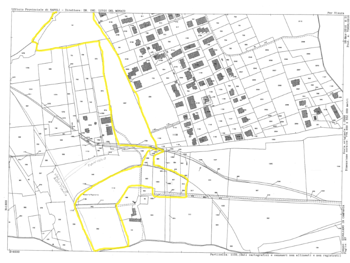 Land for Sale Giugliano in Campania Naples, Sale Land Giugliano in Campania